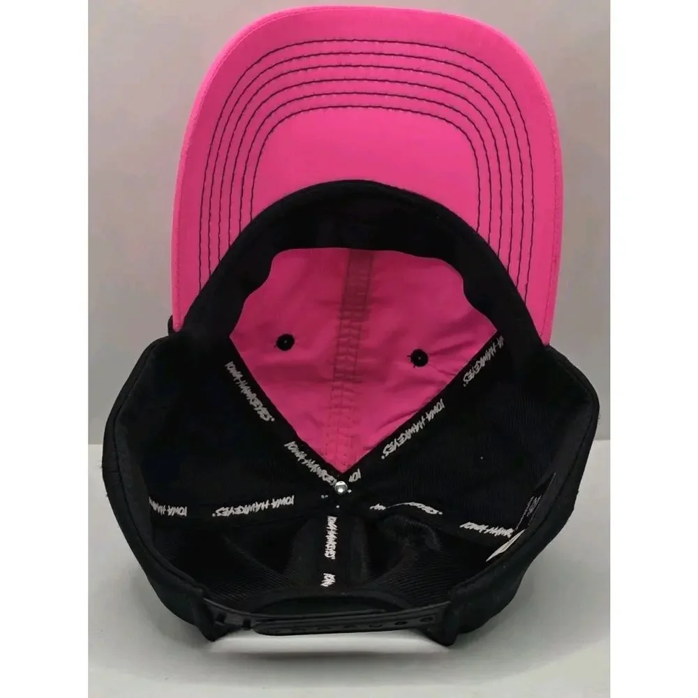 Iowa Hawkeyes Authentic Ladies Snapback Cap Hat Pink Black NCAA University Hawks